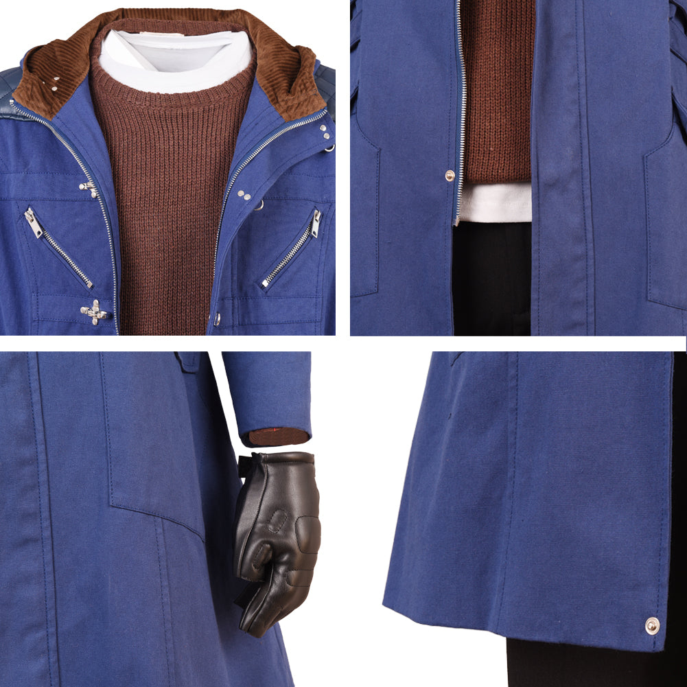 Devil May Cry 5 NERO Cosplay Costume Halloween Uniform Suit full Sets