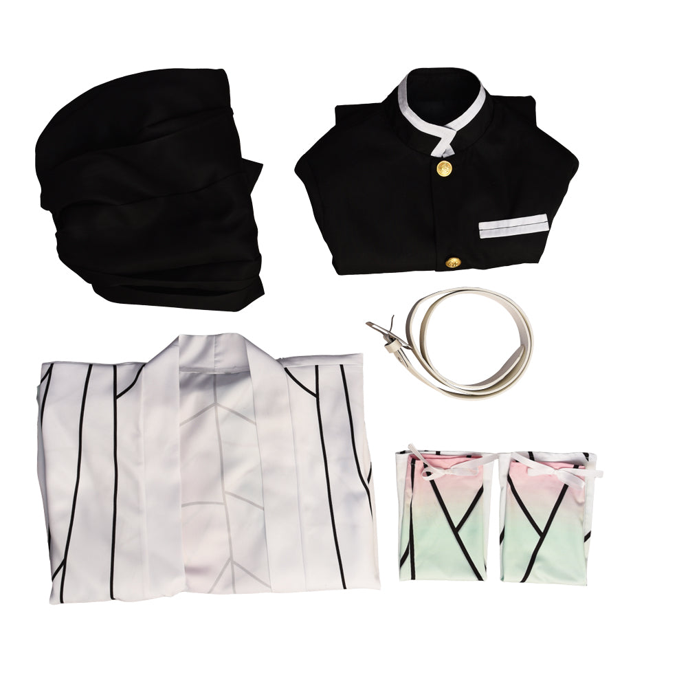 Demon Slayer Kochou Shinobu Cosplay Costume Kimono Cardigan Suit Robe Cloak