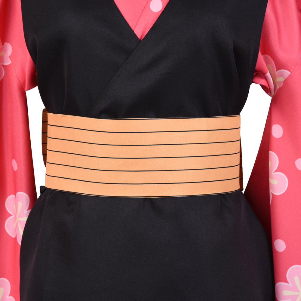 Demon Slayer Makomo Cosplay Costume Kimono Cardigan Suit Robe Cloak