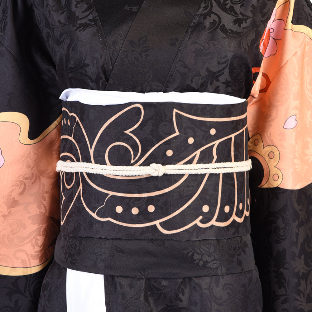 Demon Slayer Kibutsuji Muzan Cosplay Costume Kimono Dress Suit Full Sets