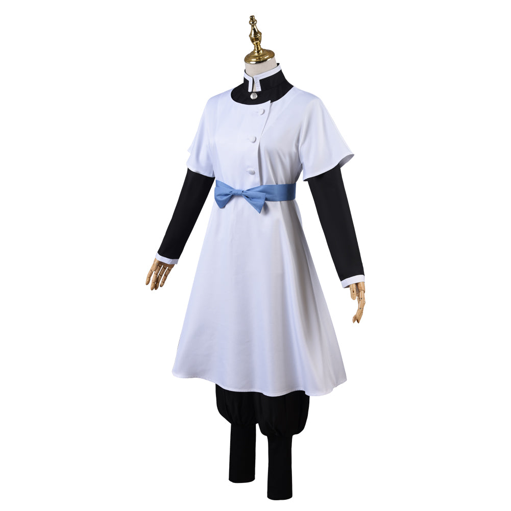 Demon Slayer Kanzaki Aoi Cosplay Costume Kimono Dress Uniform Suit for Girls Women