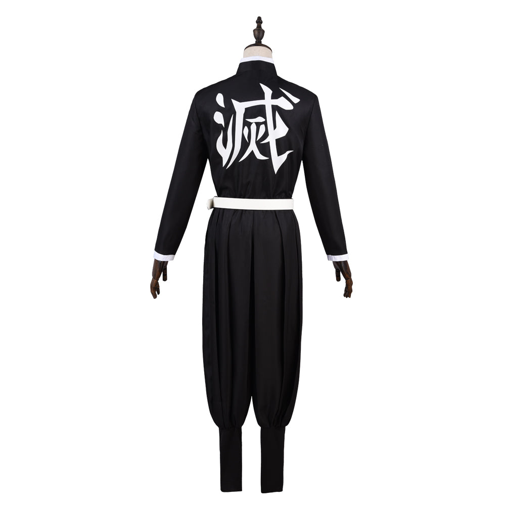 Demon Slayer Rengoku Kyoujurou Cosplay Costume Kimono Cardigan Suit Robe Cloak
