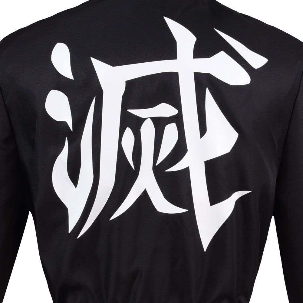 Demon Slayer Rengoku Kyoujurou Cosplay Costume Kimono Cardigan Suit Robe Cloak
