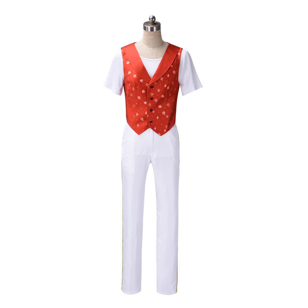 Twisted Wonderland Cater Cosplay Costume Heartslabyul Alice in Wonderland Cosplay Suit Full Sets Uniform