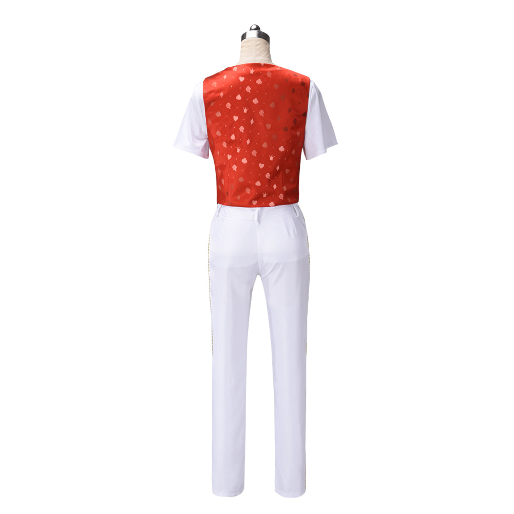 Twisted Wonderland Cater Cosplay Costume Heartslabyul Alice in Wonderland Cosplay Suit Full Sets Uniform