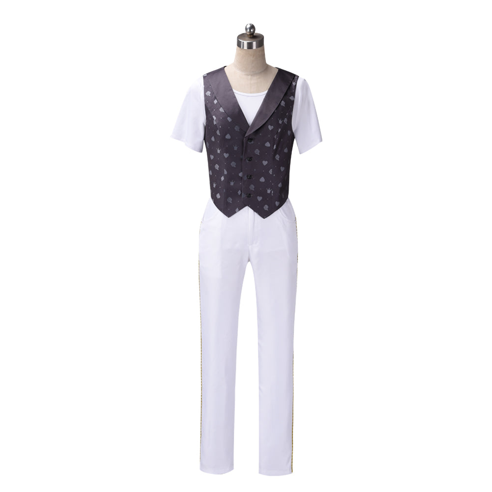 Twisted Wonderland Deuce Cosplay Costume Heartslabyul Alice in Wonderland Cosplay Suit Full Sets Uniform