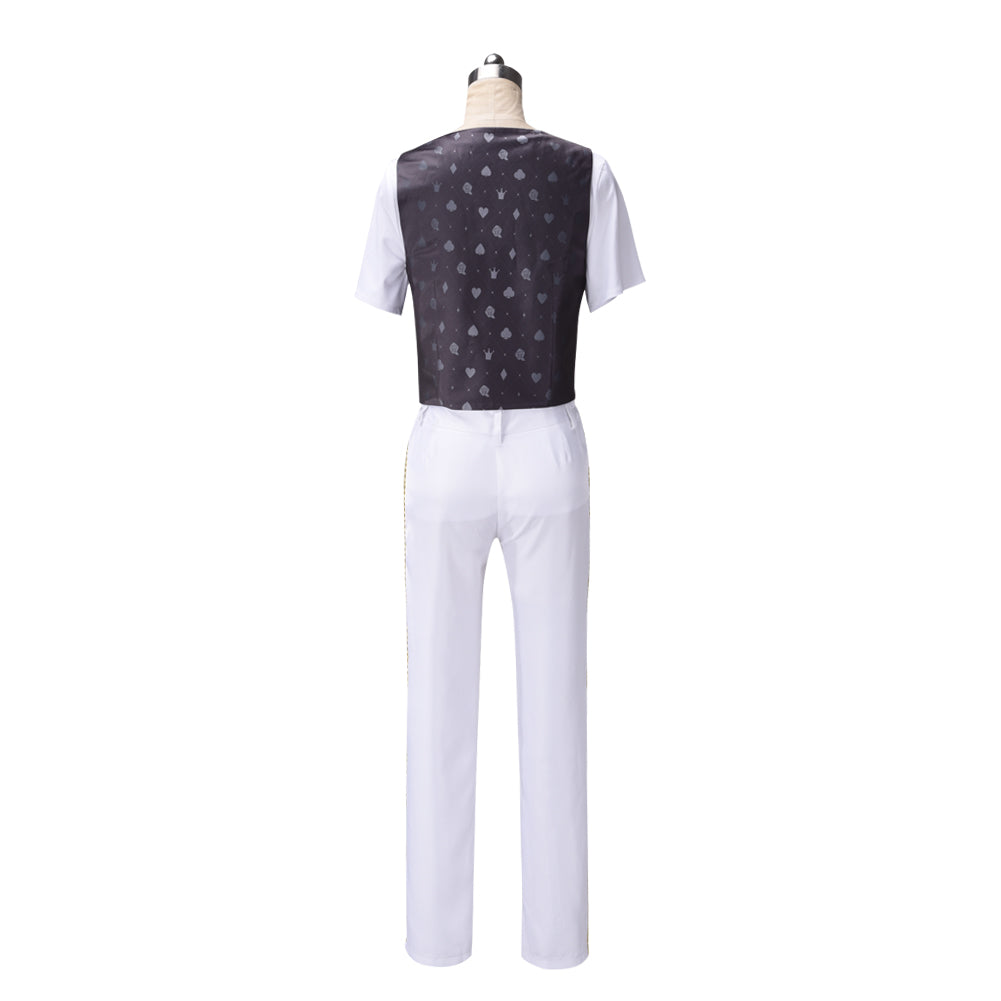 Twisted Wonderland Deuce Cosplay Costume Heartslabyul Alice in Wonderland Cosplay Suit Full Sets Uniform