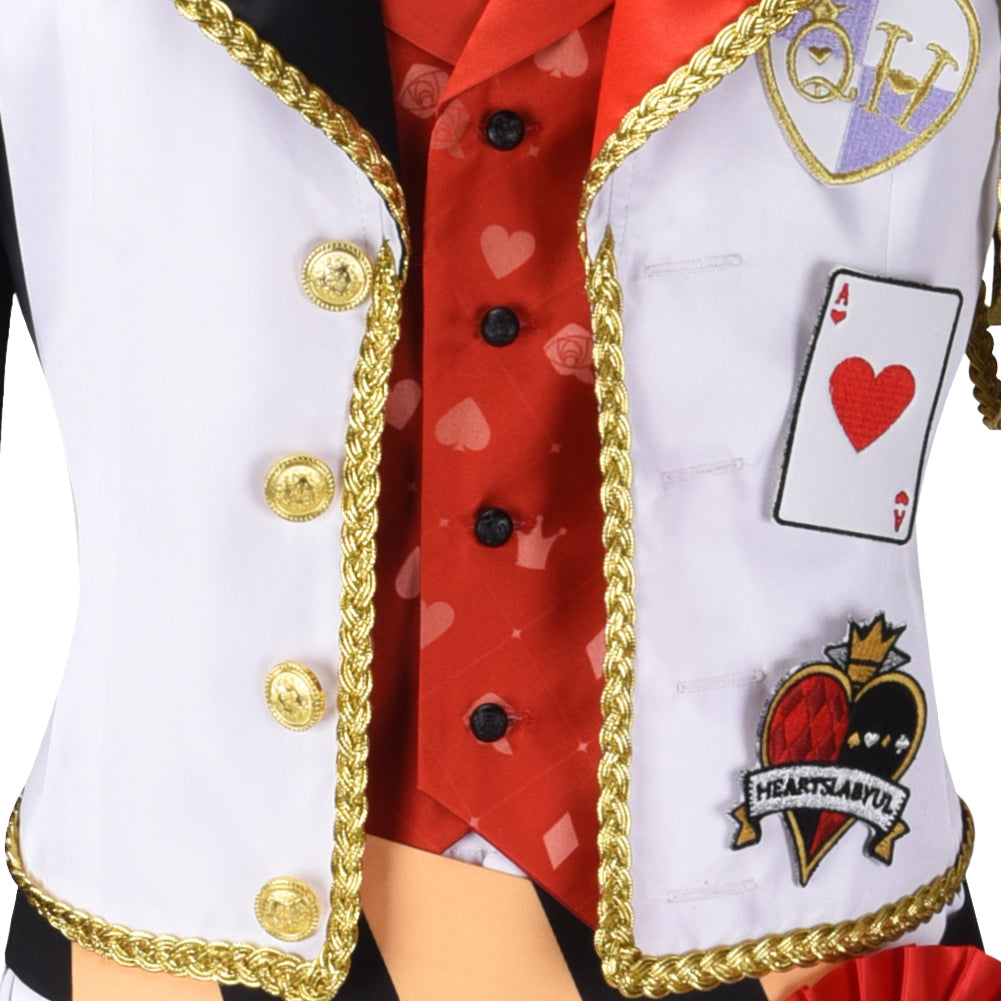 Twisted Wonderland Ace Cosplay Costume Heartslabyul Alice in Wonderland Cosplay Suit Full Sets Uniform