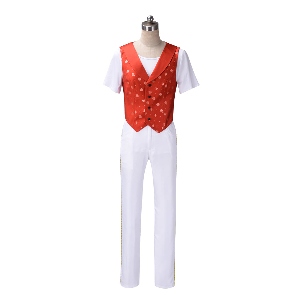 Twisted Wonderland Ace Cosplay Costume Heartslabyul Alice in Wonderland Cosplay Suit Full Sets Uniform