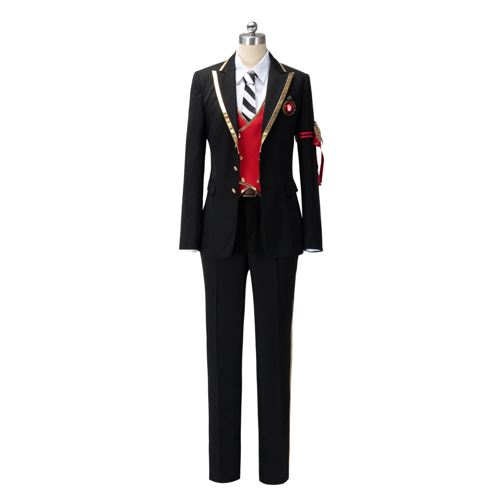 Twisted Wonderland Riddle Ace Deuce Trey Cosplay Costume School Uniform Full Sets
