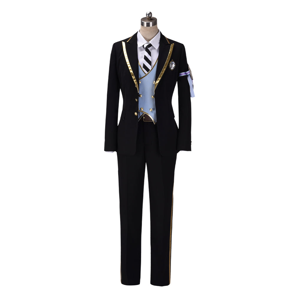 Twisted Wonderland Floyd Jade Azul Cosplay Costume School Uniform Full Sets