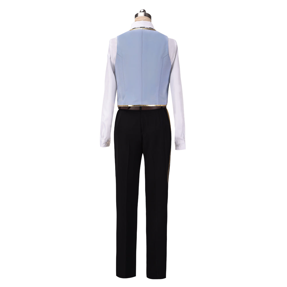 Twisted Wonderland Floyd Jade Azul Cosplay Costume School Uniform Full Sets