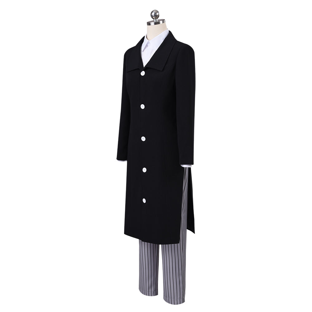 Demon Slayer Enmu Cosplay Costume Dream Black Suit Uniform Full Sets