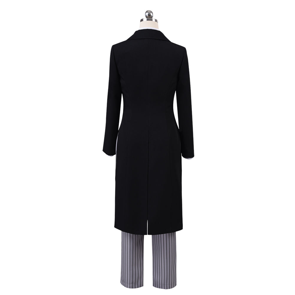 Demon Slayer Enmu Cosplay Costume Dream Black Suit Uniform Full Sets