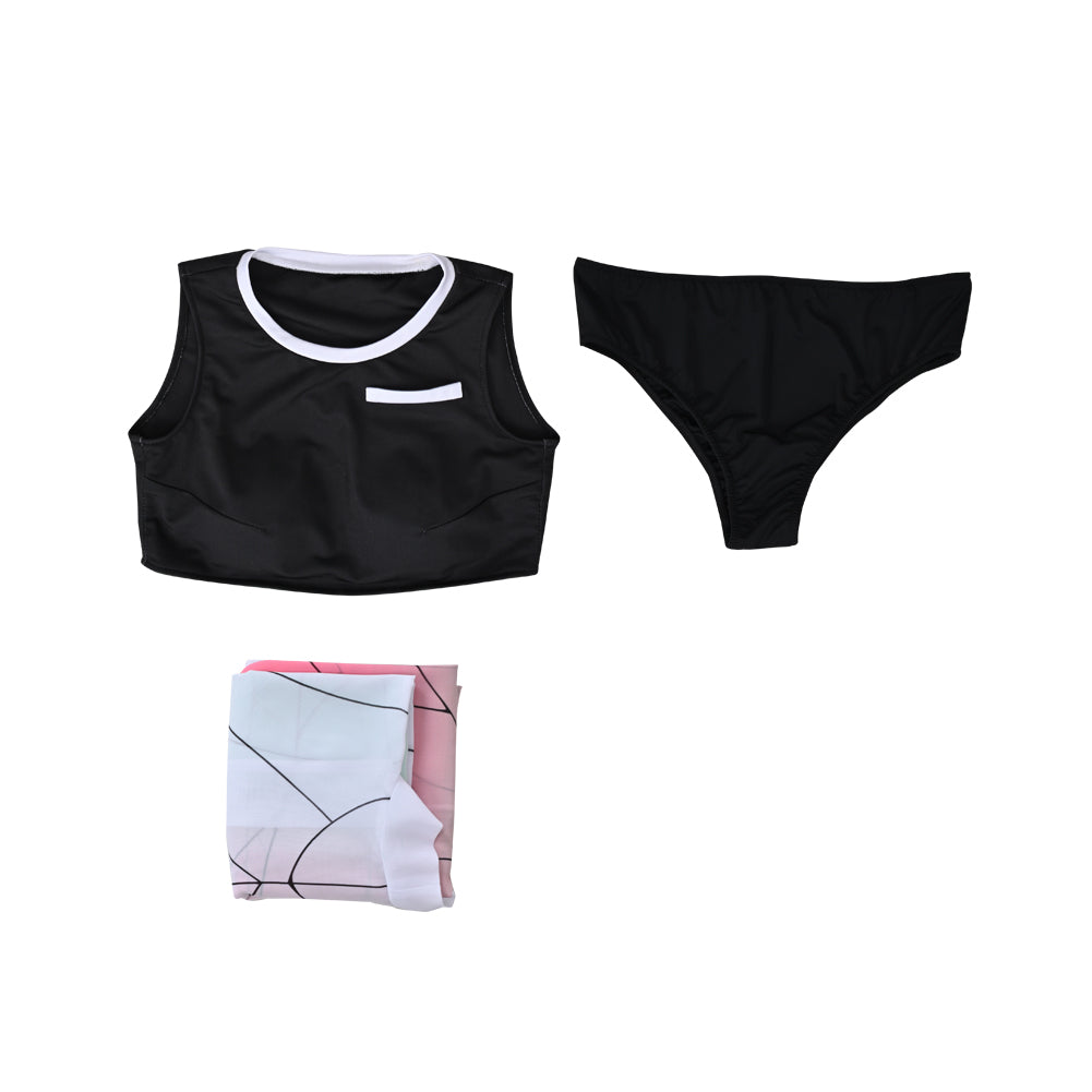 Demon Slayer Shinobu Kocho Cosplay Costume Bikini Beach Swimsuit Anime Summer Suit Set