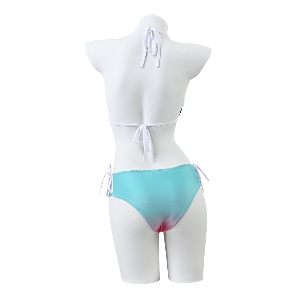 Demon Slayer Shinobu Kocho Cosplay Costume Bikini Beach Swimsuit Anime Summer Suit Set