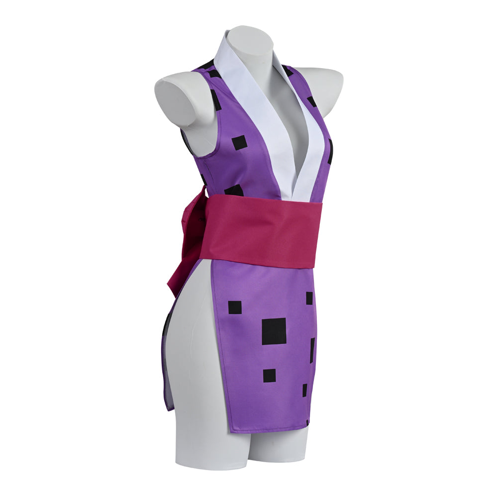 Demon Slayer Hinatsuru Cosplay Costume Sexy Kimono Dress Skirt Suit
