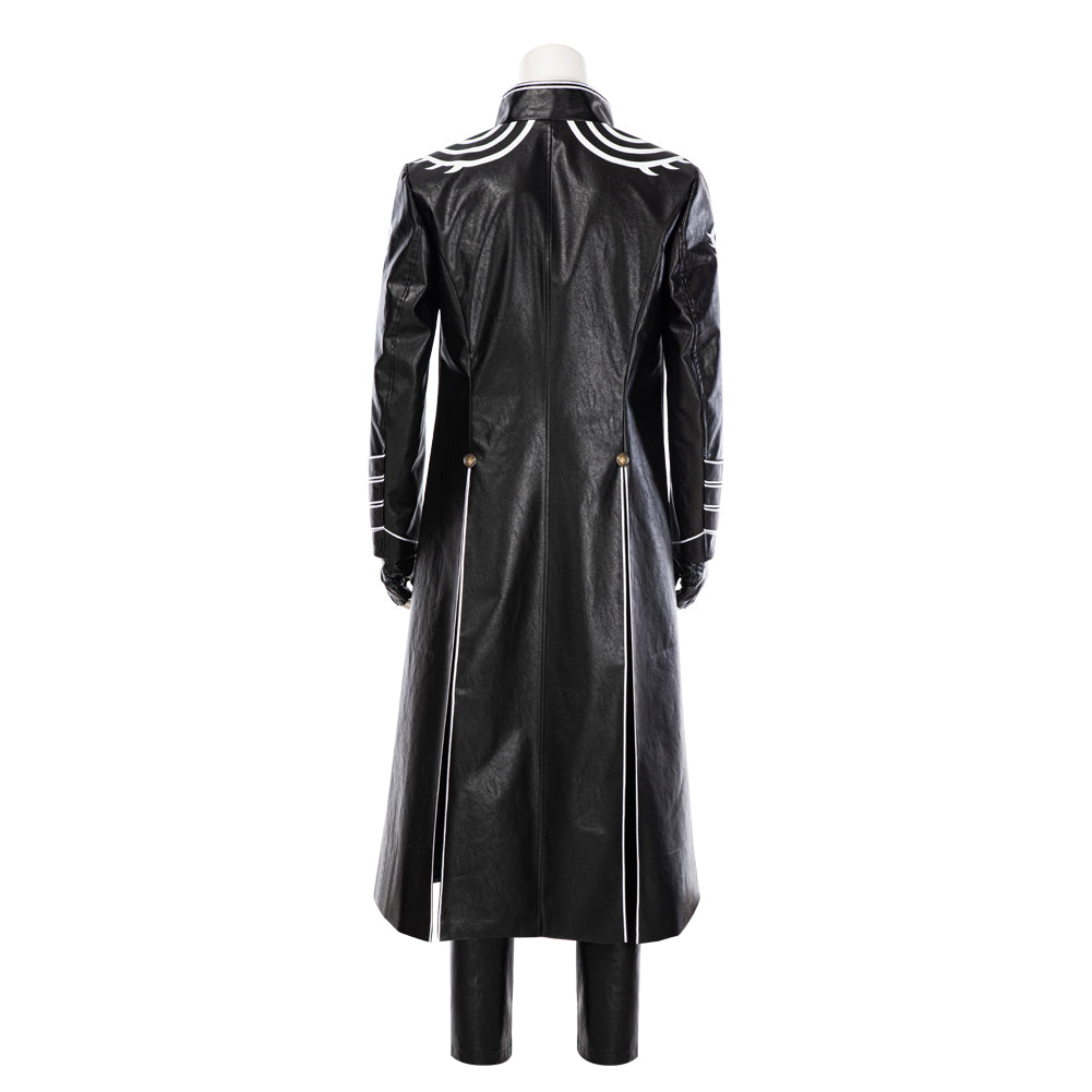 Devil May Cry 5 Vergil Cosplay Costume Halloween Uniform Suit full Sets