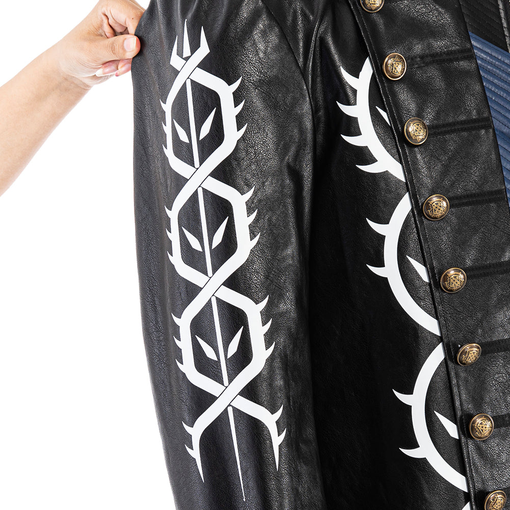 Devil May Cry 5 Vergil Cosplay Costume Halloween Uniform Suit full Sets