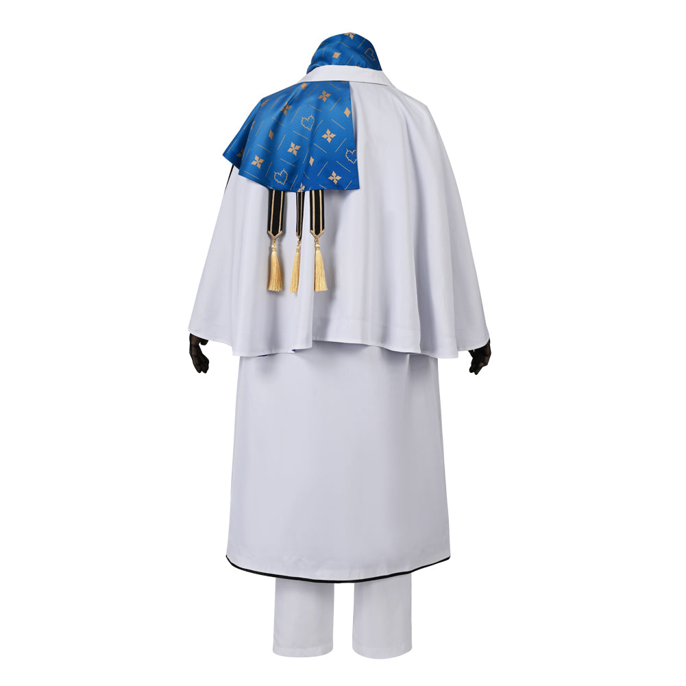 Vtuber NIJISANJI Luxiem Ike Eveland Cosplay Costume Halloween Dress Suit Full Sets