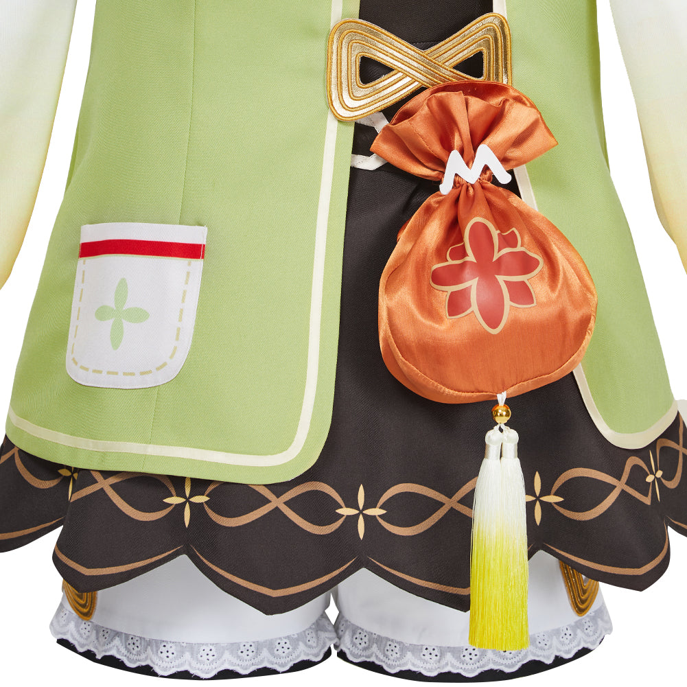 Genshin Impact Yao Yao Cosplay Costume Halloween Dress Suit Full Sets with Dolls