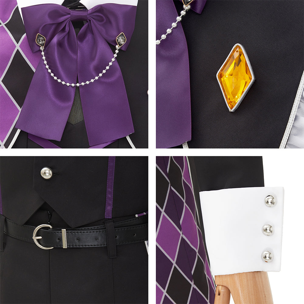 Ensemble Stars Stormcloud FUMBLE Cosplay Tenshouin Eichi Cosplay Costume Full Sets Suit