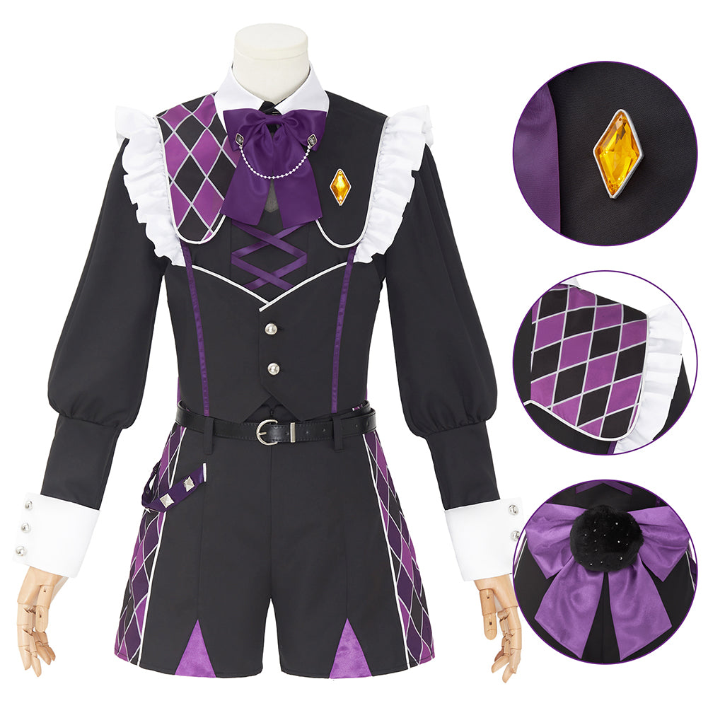 Ensemble Stars Stormcloud FUMBLE Cosplay Tenshouin Eichi Cosplay Costume Full Sets Suit