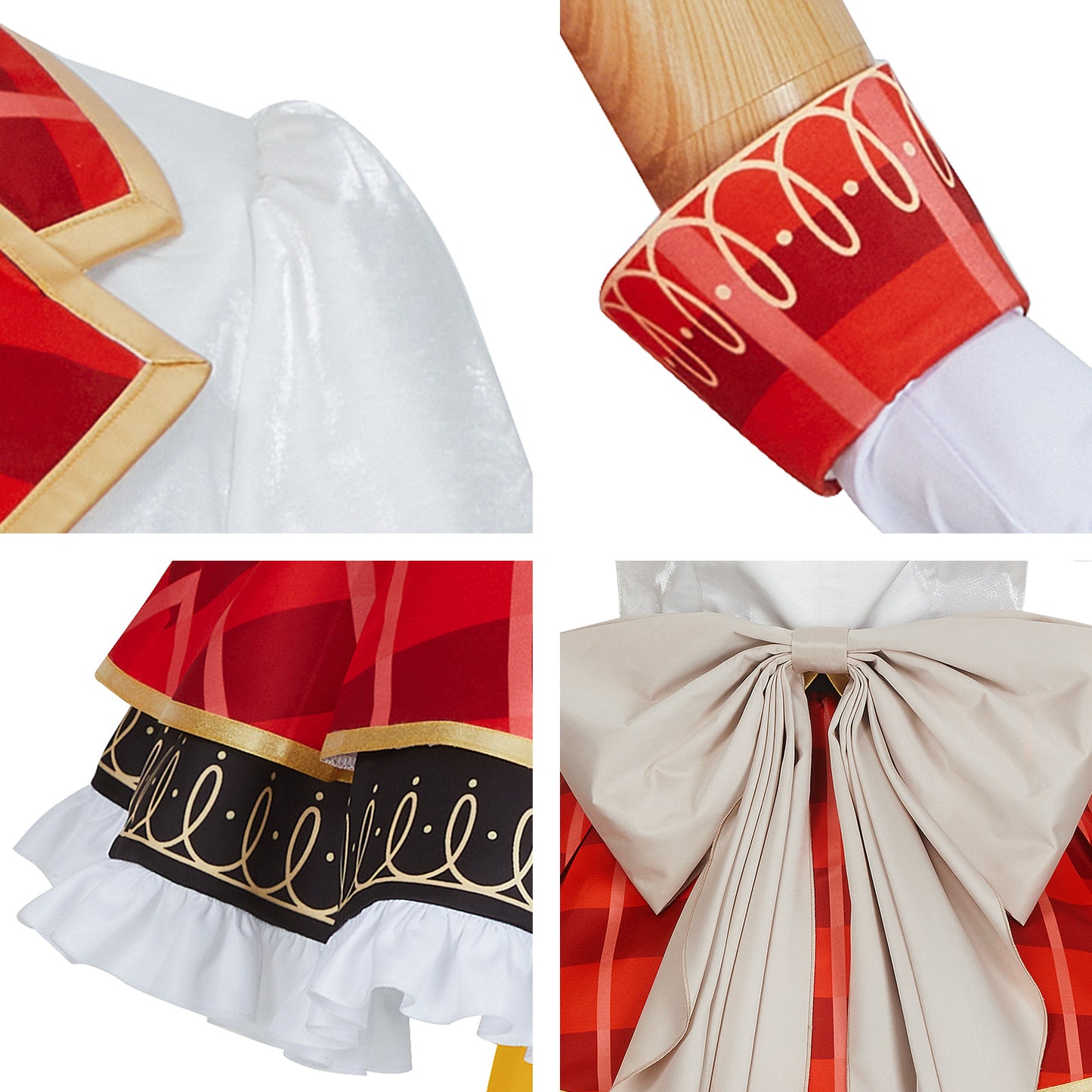 LoveLive sif2 u's Kotori Minami Cosplay Costume High School Uniform Dress Red