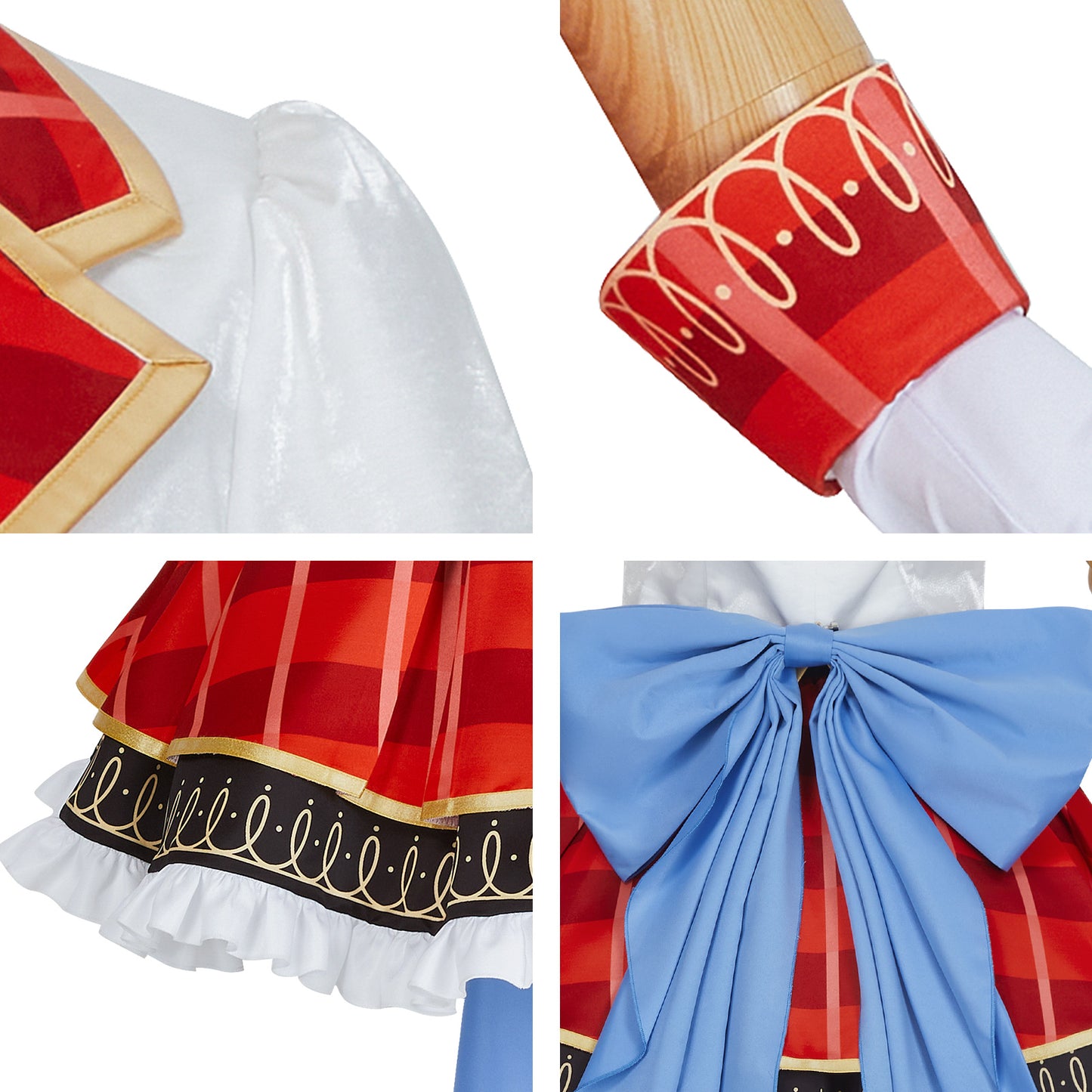 LoveLive sif2 u's Sonoda Umi Cosplay Costume High School Uniform Dress Red