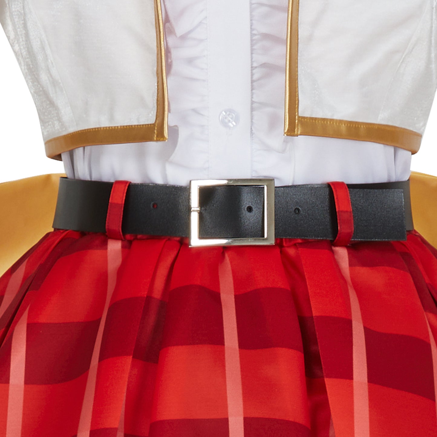 LoveLive sif2 u's Rin Hoshizora Cosplay Costume High School Uniform Dress Red