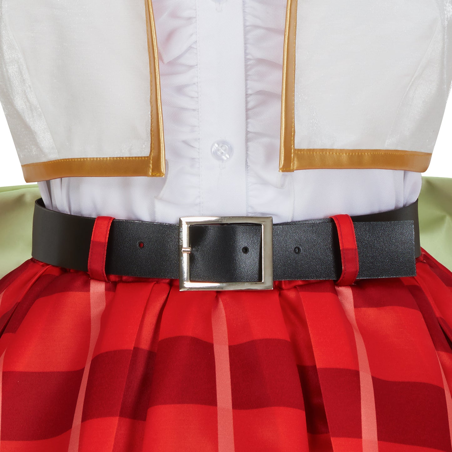 LoveLive sif2 u's Hanayo Koizumi Cosplay Costume High School Uniform Dress Red