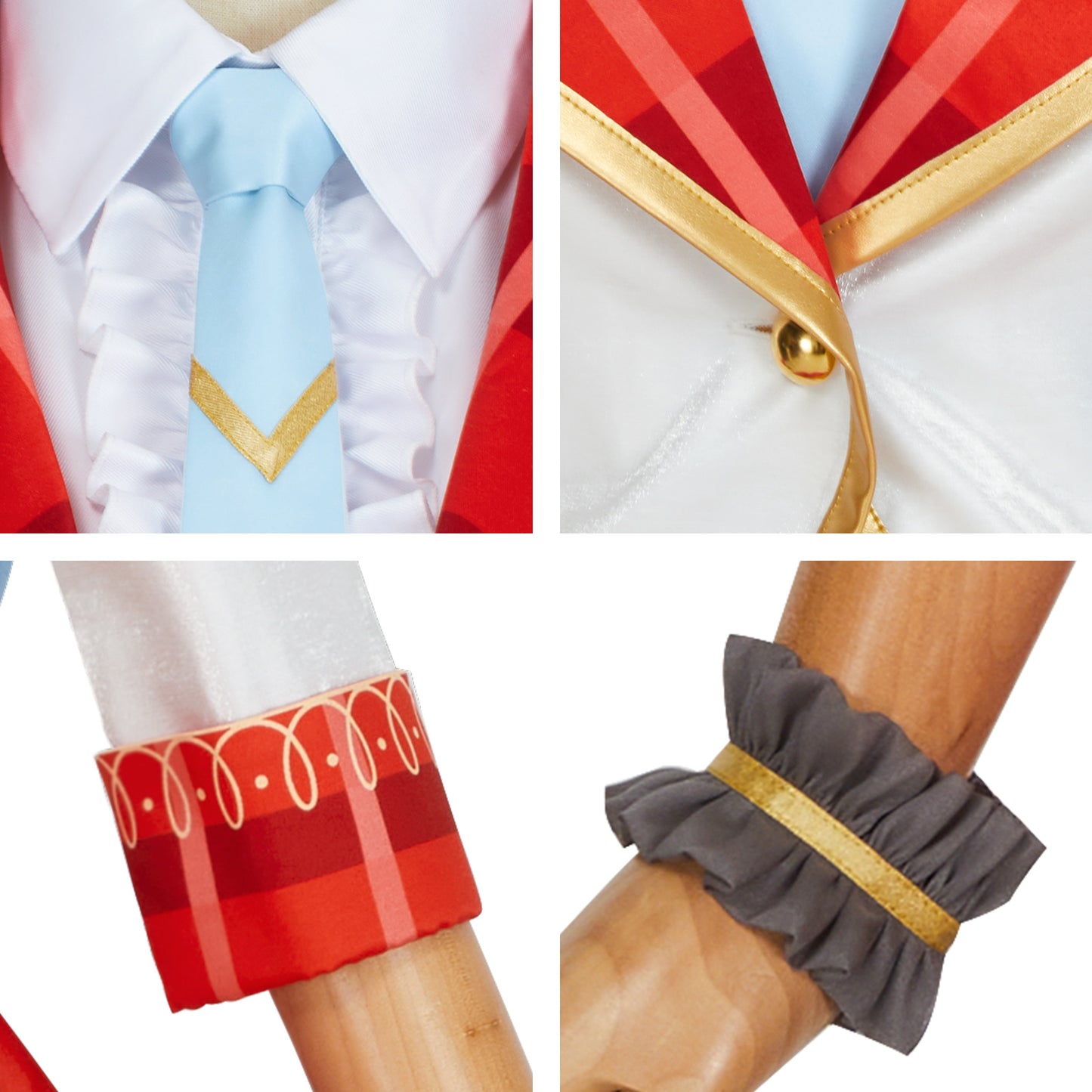 LoveLive sif2 u's EliAyase Ellie Cosplay Costume High School Uniform Dress Red