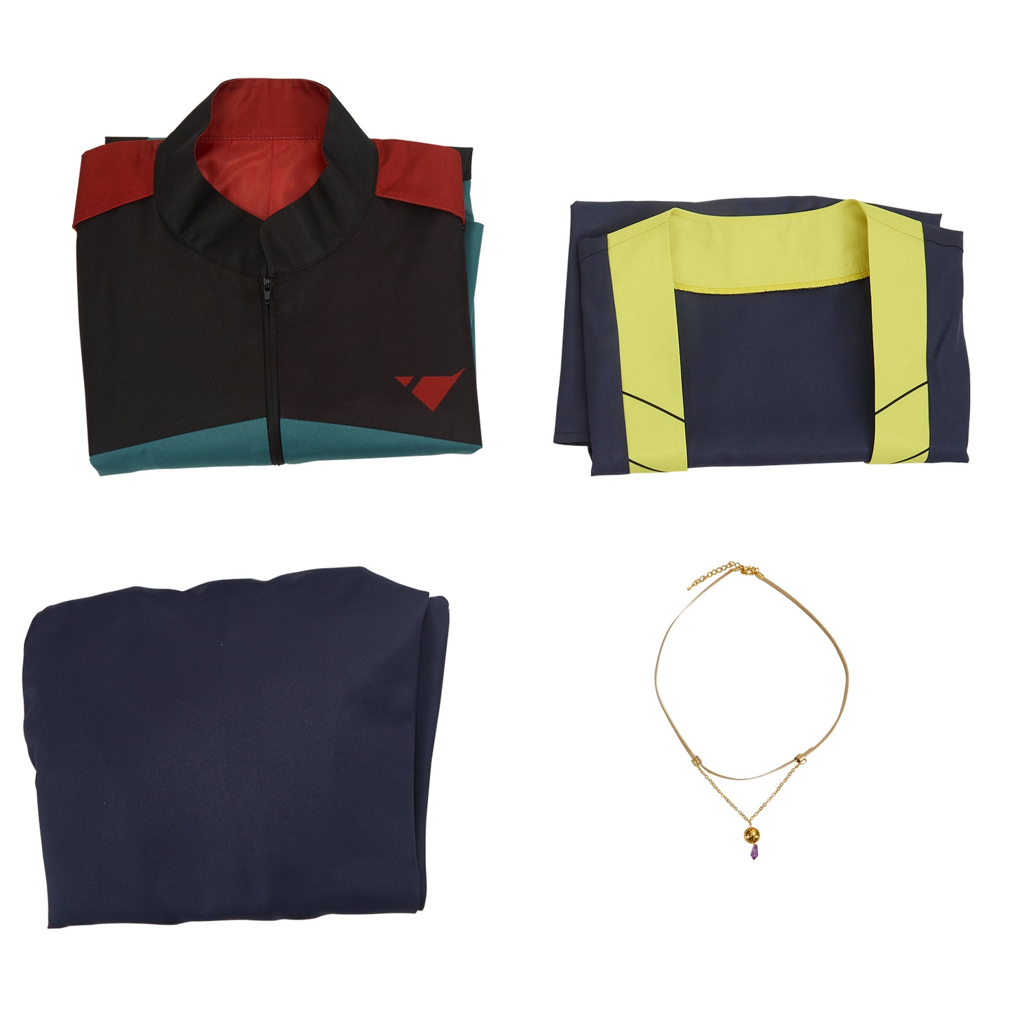 Mobile Suit Gundam: the Witch from Mercury Shaddiq Zenelli Cosplay Costume Halloween Coat Shirt Full Sets