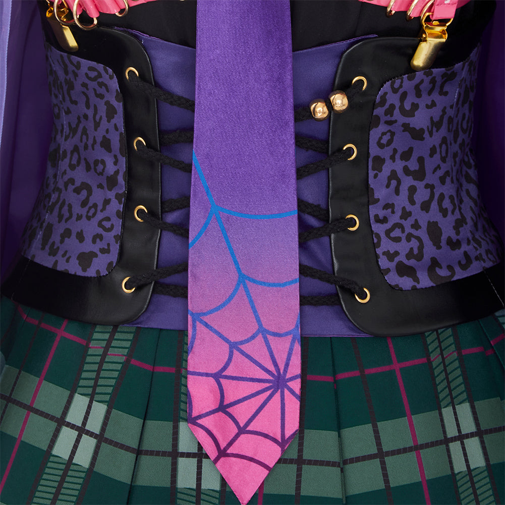 Vtuber Nijisanji EN XSOLEIL Meloco Kyoran Cosplay Costume Halloween Dress Suit Full Sets