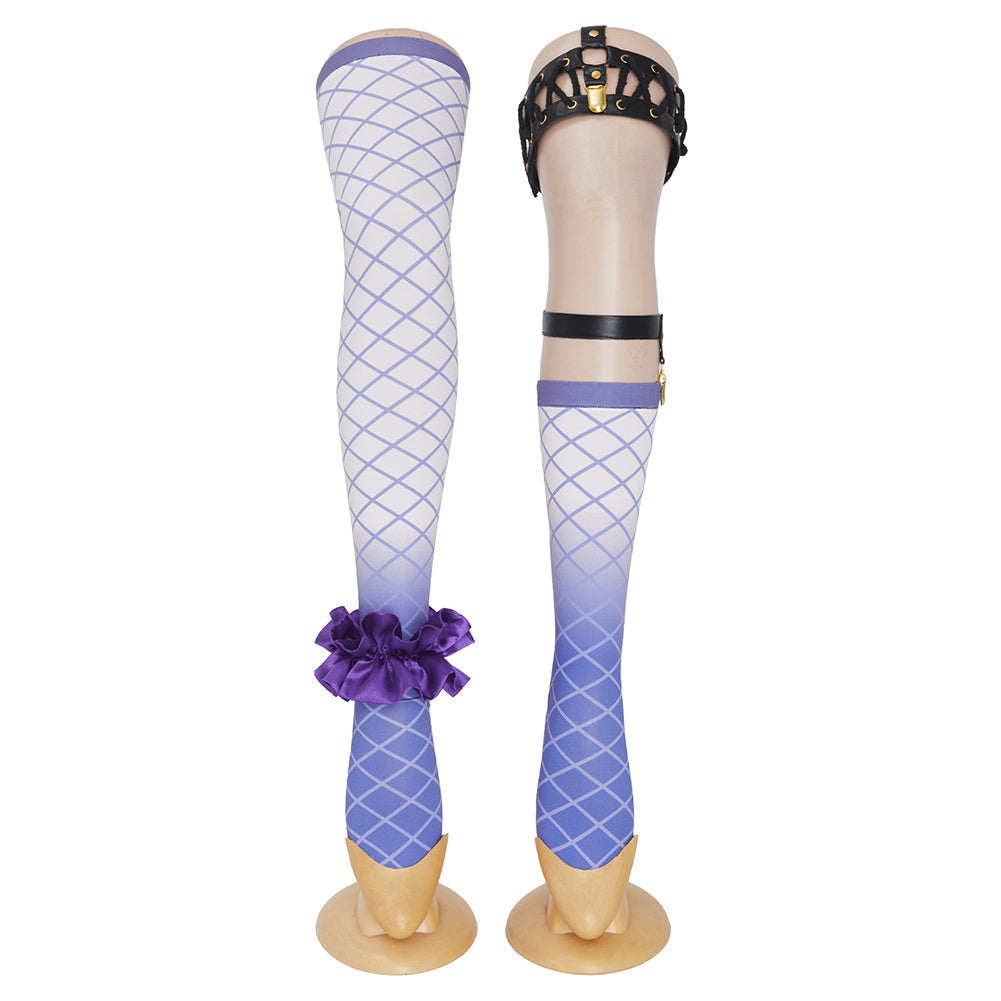 Vtuber Nijisanji EN XSOLEIL Meloco Kyoran Cosplay Costume Halloween Dress Suit Full Sets