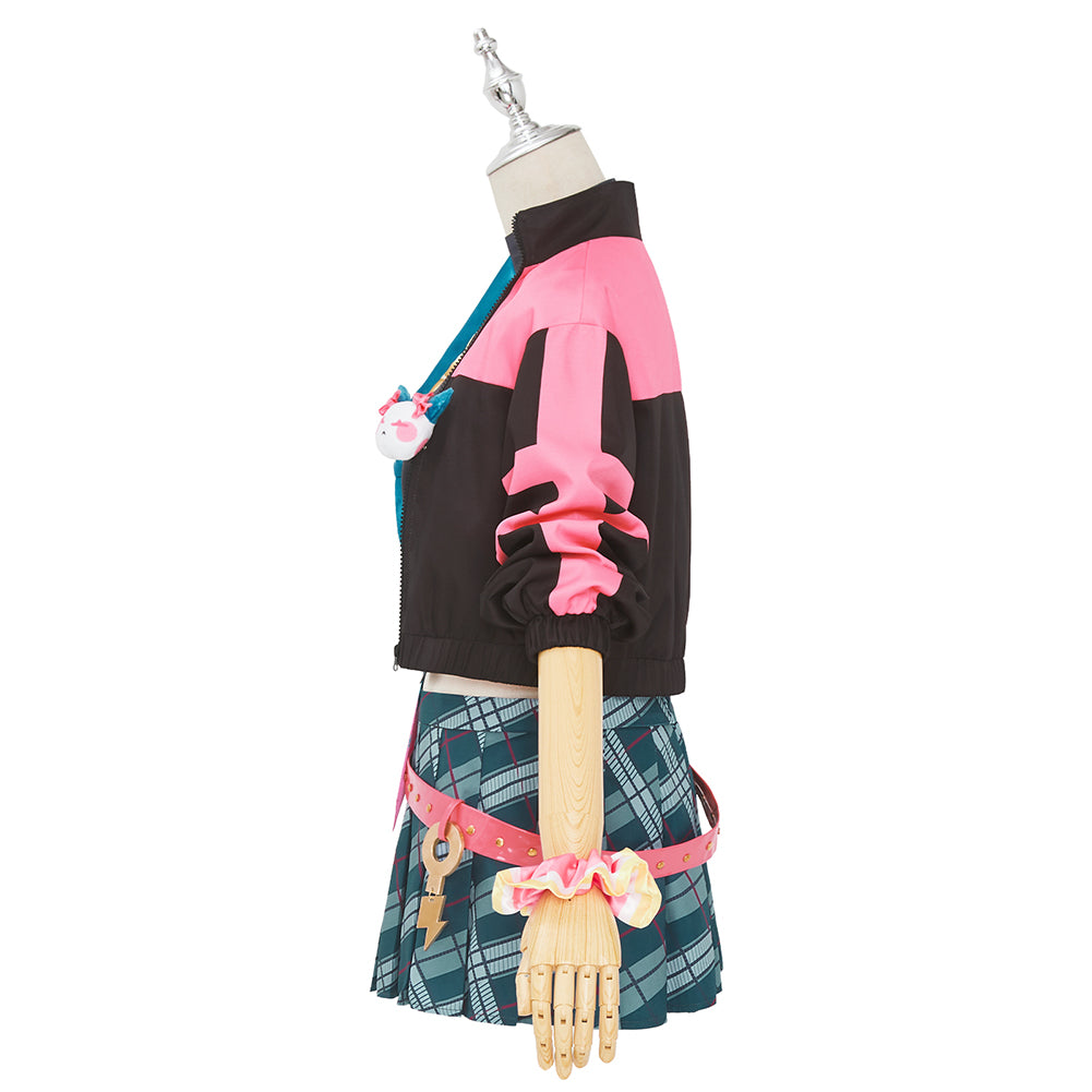Vtuber Nijisanji EN XSOLEIL Kotoka Torahime Cosplay Costume Halloween Dress Suit Full Sets
