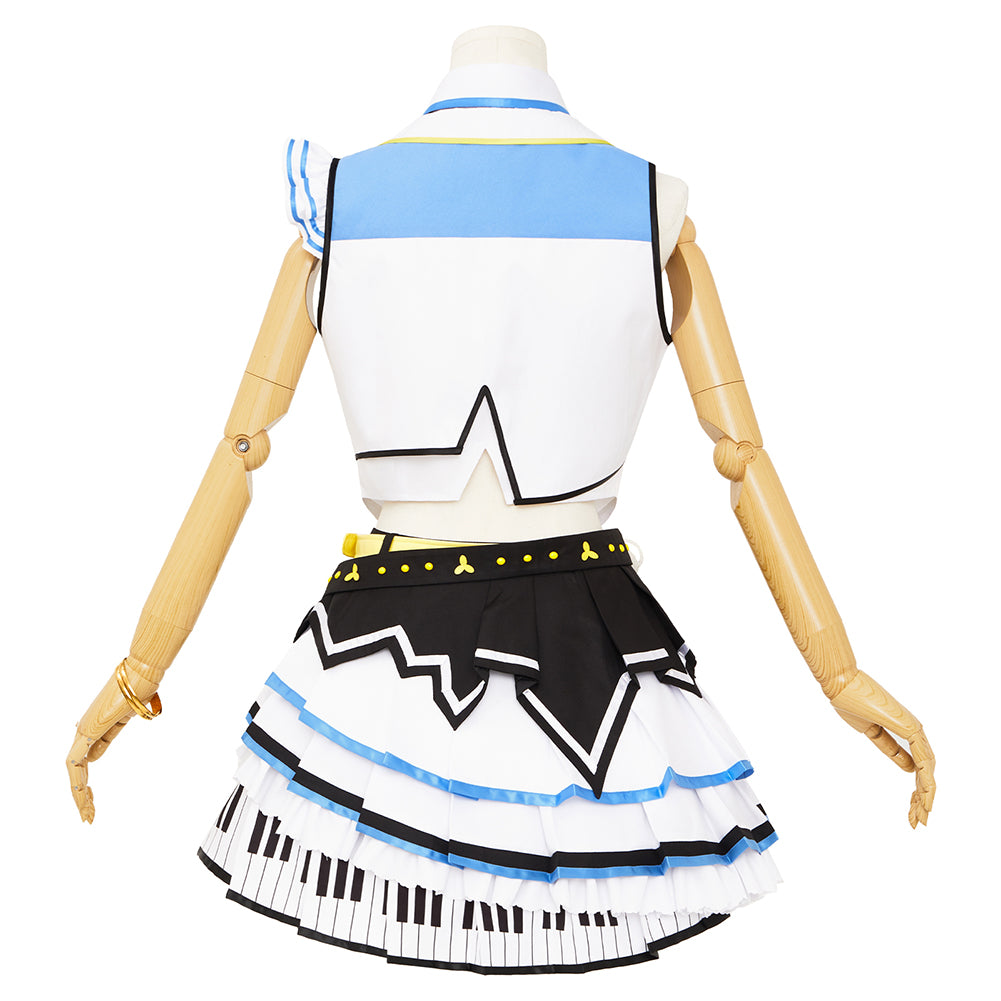 Project Sekai Kiritani Haruka Cosplay Costume More More Jump Dress Costume Full Sets