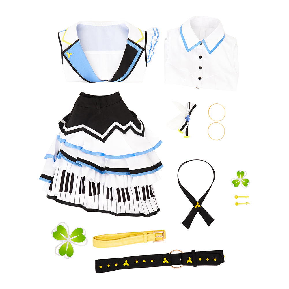 Project Sekai Kiritani Haruka Cosplay Costume More More Jump Dress Costume Full Sets