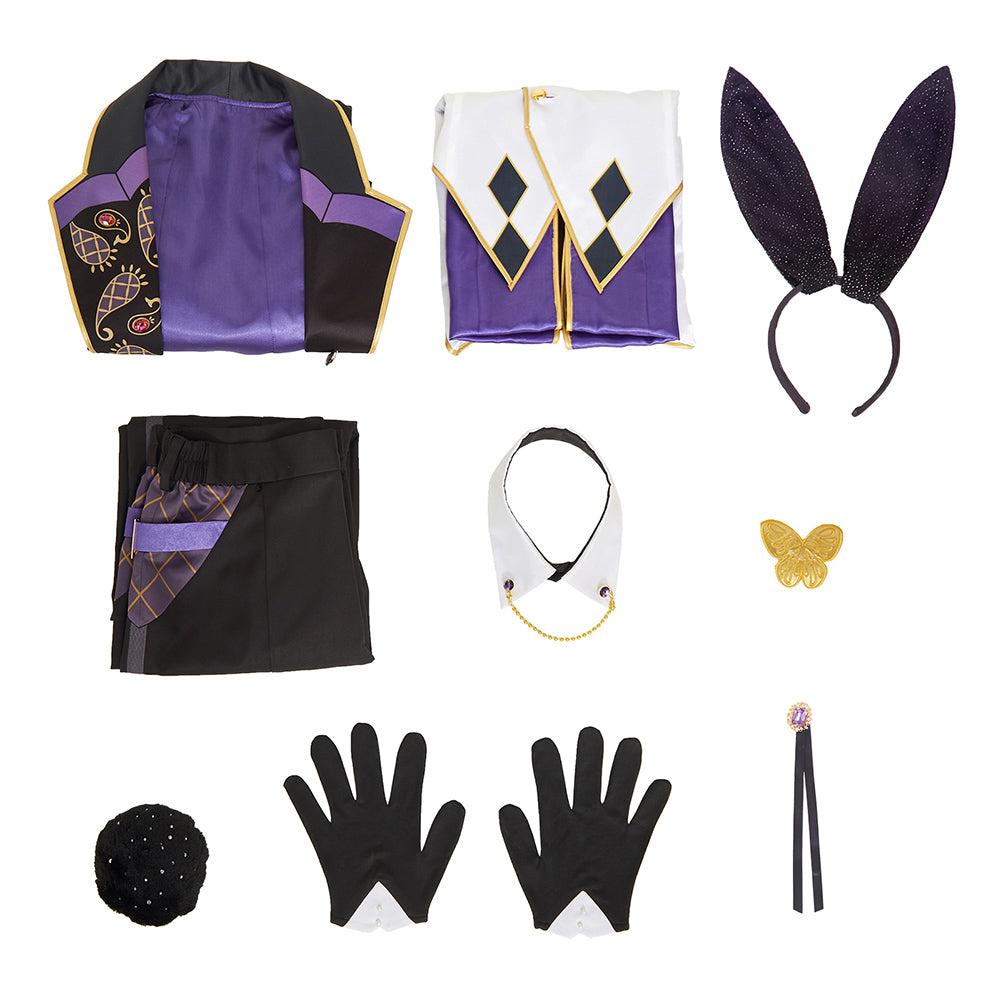 Ensemble Stars SCRAMBLE Sakuma Rei Cosplay Costume Rabbit Suits Halloween Uniform