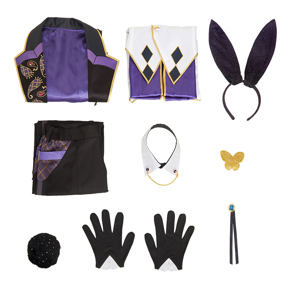 Ensemble Stars SCRAMBLE Shiina Niki Cosplay Costume Rabbit Suits Halloween Uniform