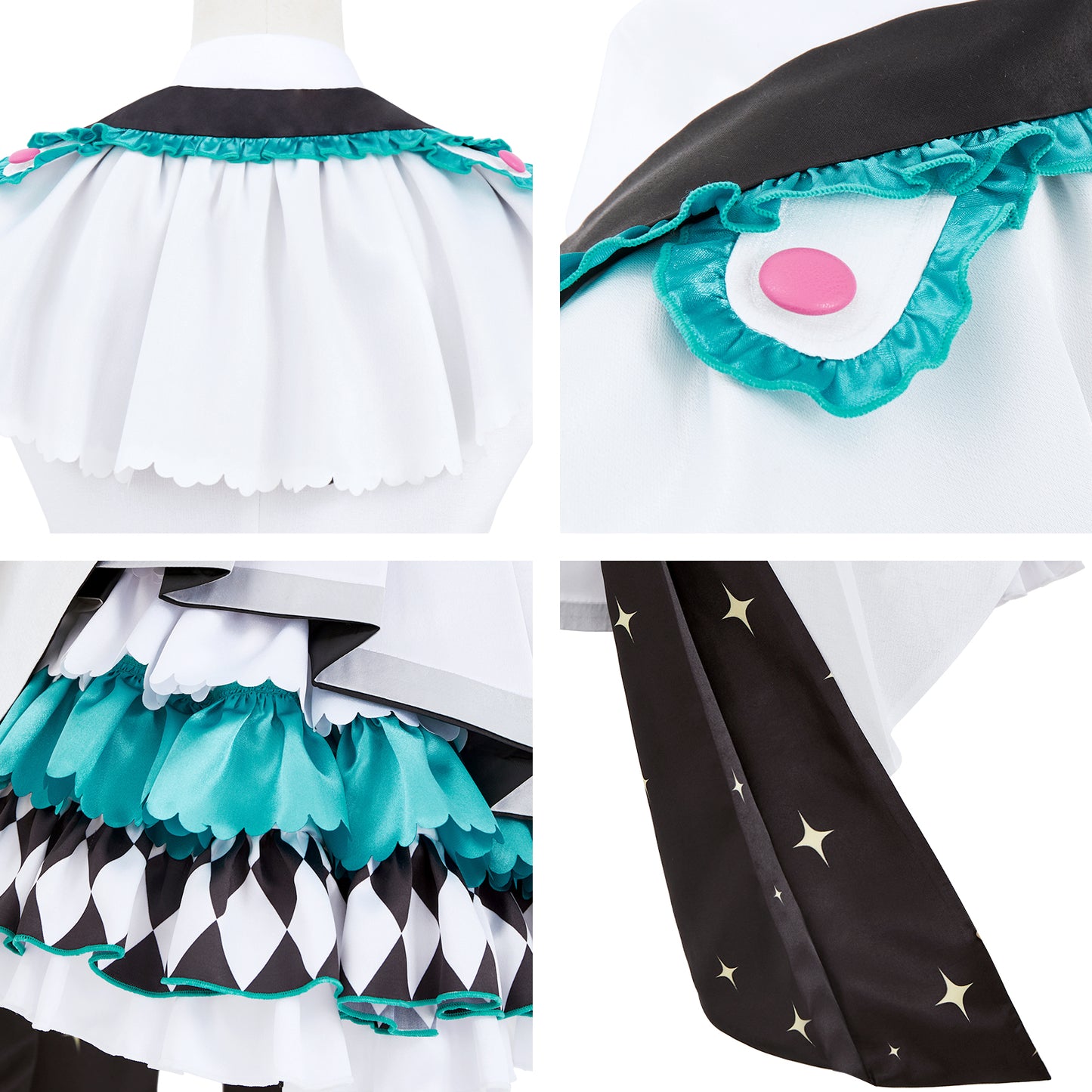 Project Sekai Colorful Stage MORE MORE JUMP Costume Miku Cosplay Costume Dress