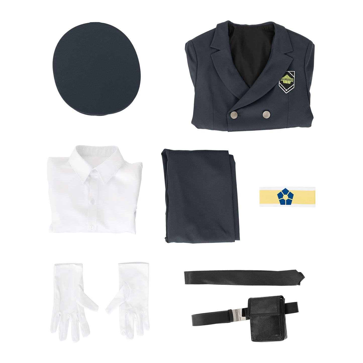BLUE LOCK Bachira Meguru Cosplay Costume Police Guard Costume Uniform Suit Full Sets