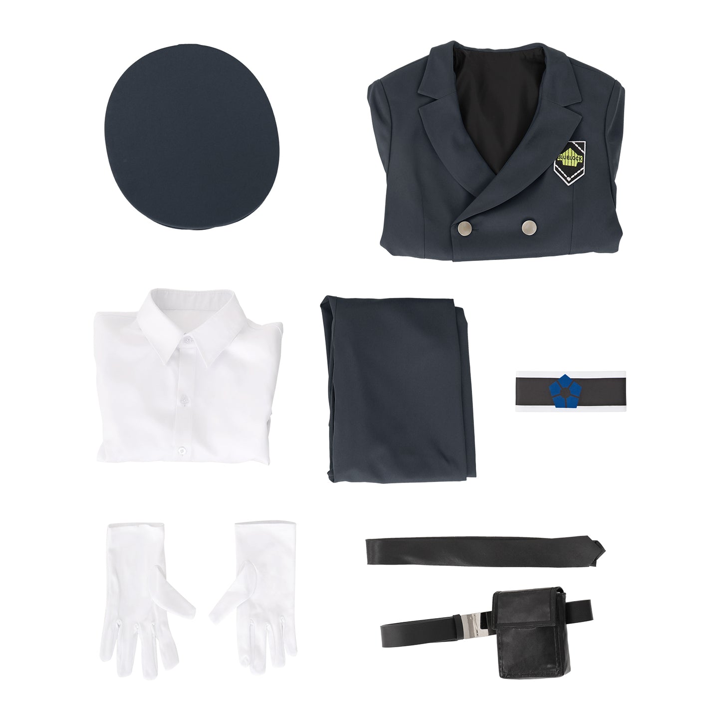 BLUE LOCK Nagi Seishiro Cosplay Costume Police Guard Costume Uniform Suit Full Sets
