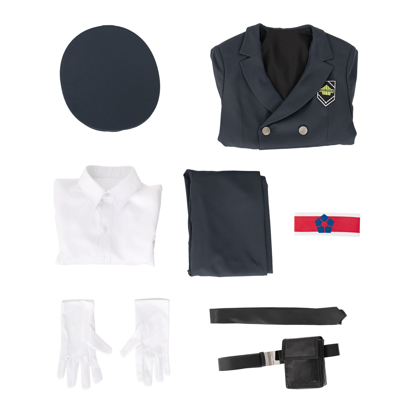 BLUE LOCK Yo Hiori Cosplay Costume Police Guard Costume Uniform Suit Full Sets