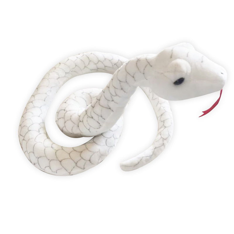 Iguro Obanai Snake Cosplay Costume Pet Toys White Snake Doll Accessory Props