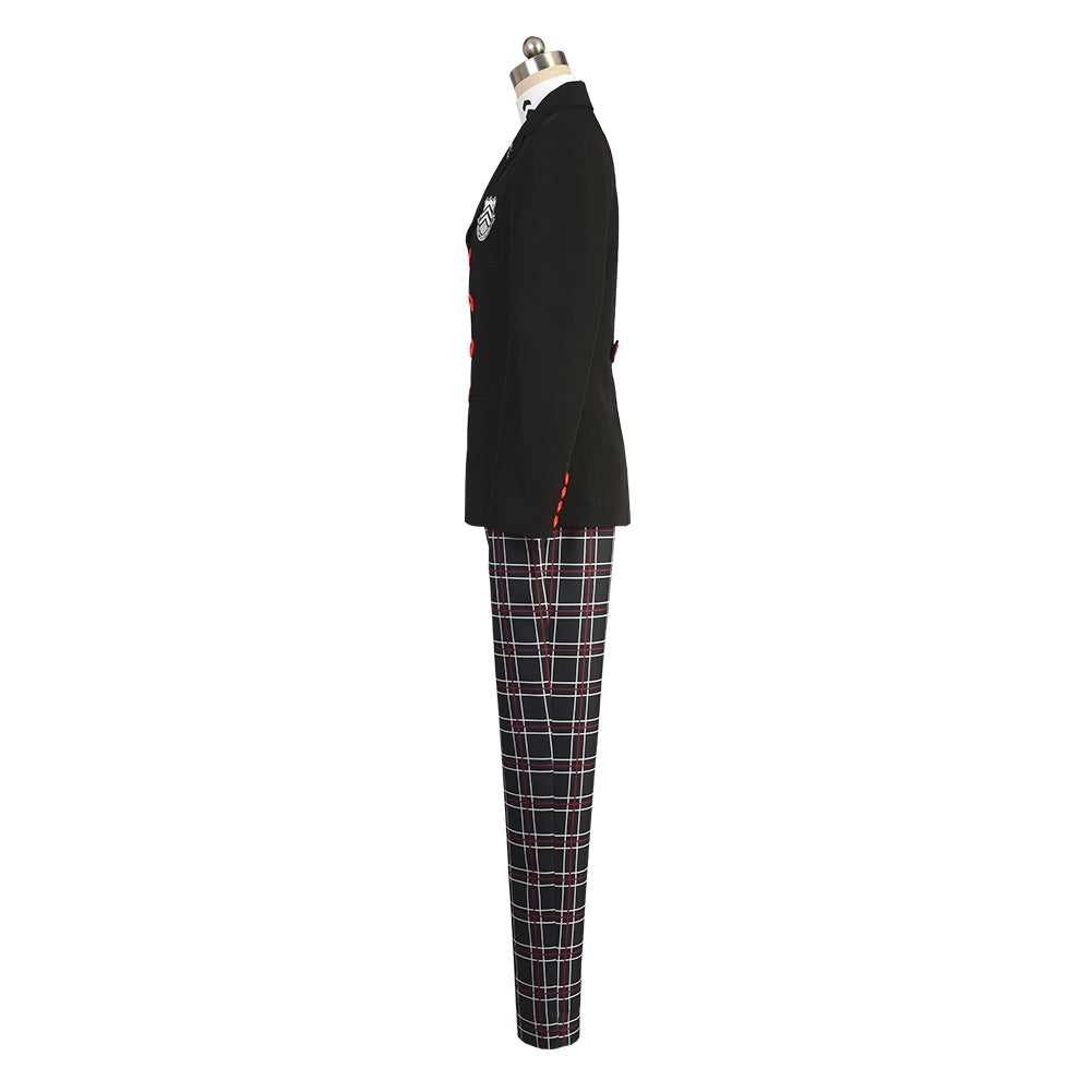 Persona 5 P5 Joker Akira Kurusu Cosplay Costume Halloween School Uniform Suit