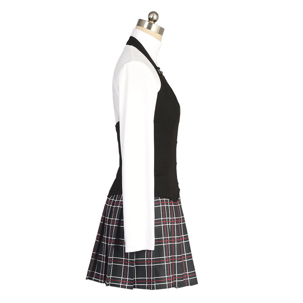 Persona 5 P5 Makoto Niijima Cosplay Costume School Uniform Dress