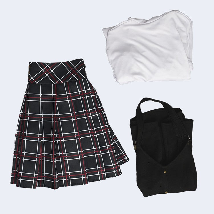 Persona 5 P5 Makoto Niijima Cosplay Costume School Uniform Dress