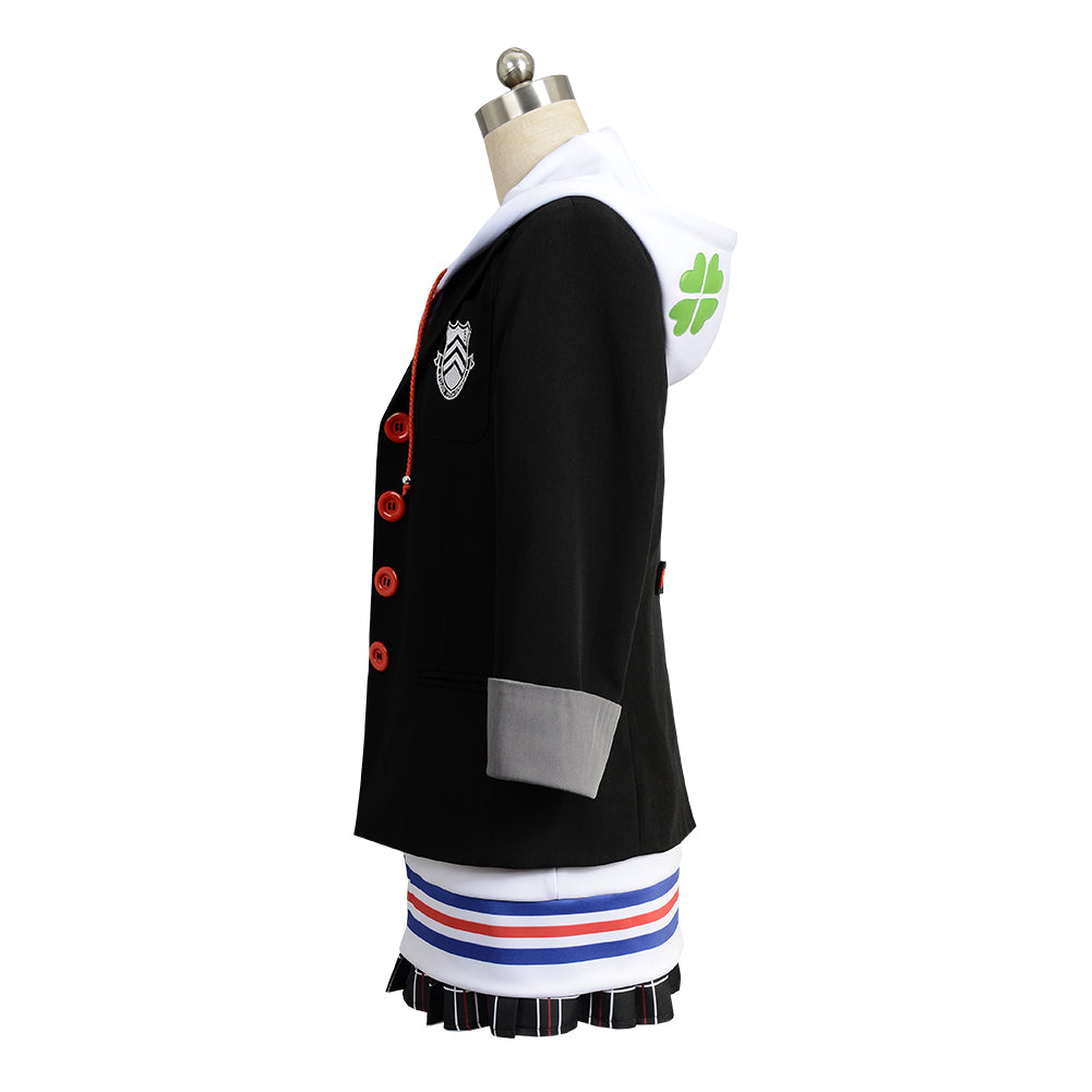 Persona 5 P5 Ann Takamaki Cosplay Costume Halloween School Uniform Dress Suit