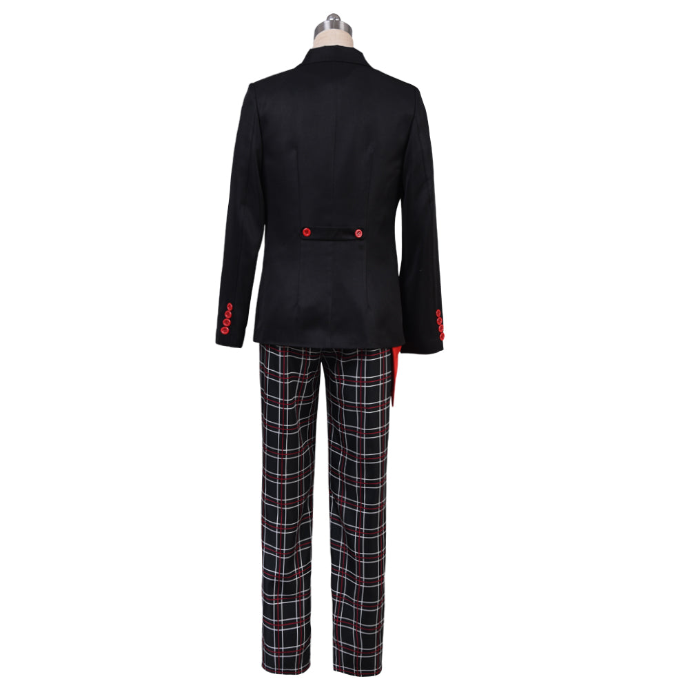 Persona 5 P 5 Amamiya Ren Cosplay Costume Joker Dancing Star Night School Uniform Suit